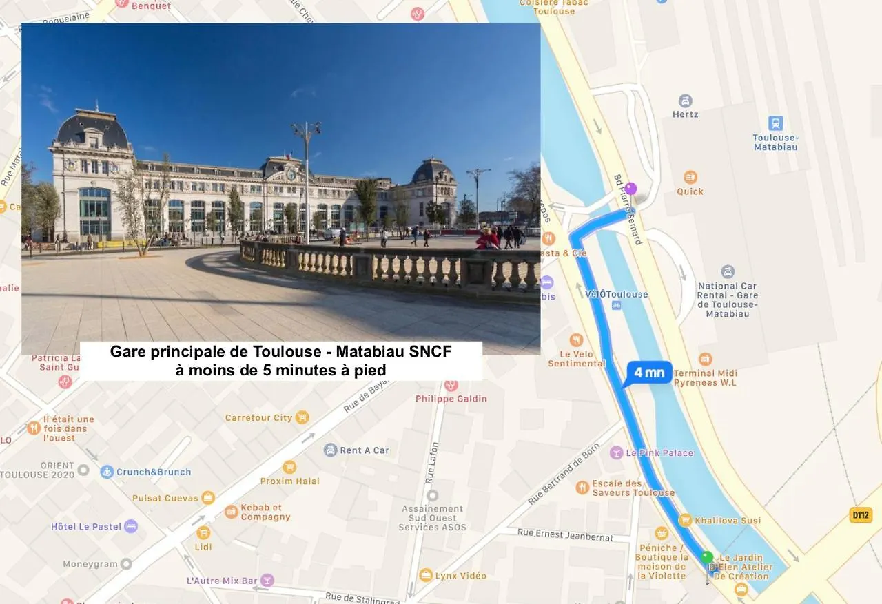 Le Bonrepos - Appartement 2 Chambres Clim & Parking Toulouse